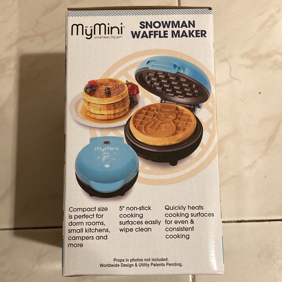 Set of MyMini holiday waffle makers - Picture 3 of 9